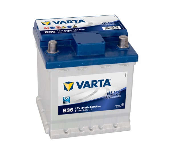 VARTA B36 Blue Dynamic 12V 44Ah 420A Autobatterie 544 401 042