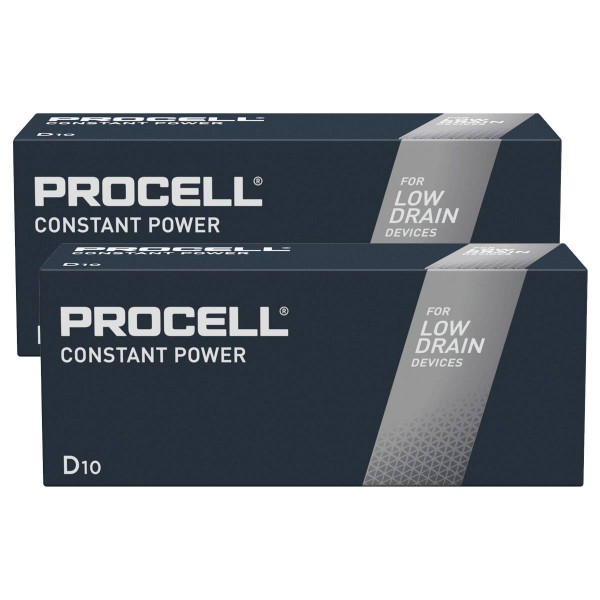 Duracell Procell Constant Alkaline LR20 Mono D Batterie MN 1300 1,5V 20 Stk. (Box)