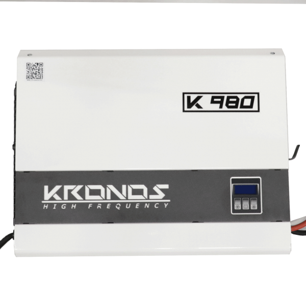 Q-Batteries Hochfrequenzladegerät K980 - 72-80V, 10-80A - KRONOS ohne Netz - und Batteriestecker
