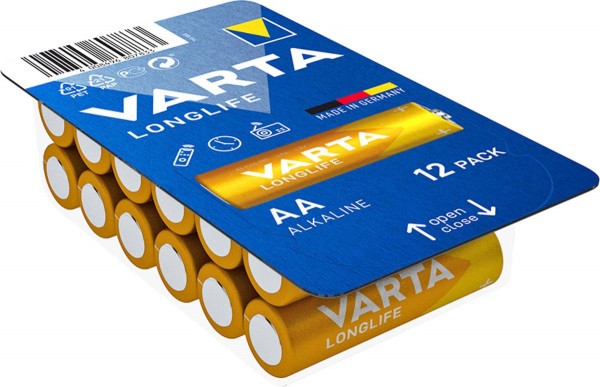 Varta Longlife Mignon AA Batterie 4906 LR6 Big Box (12er)
