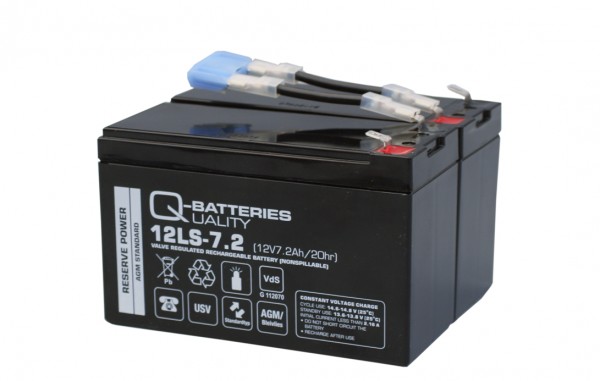 Ersatzakku für APC-Back-UPS RBC9 - fertiges Batterie-Modul zum Austausch