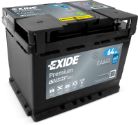 Exide EA640 Premium Carbon Boost 12V 64Ah 640A Autobatterie