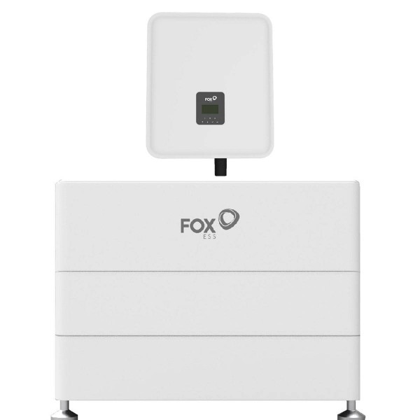 FOX ESS H3 12kW Hybrid Wechselrichter mit 8,64 kWh Solarspeicher V
