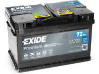 Exide EA722 Premium Carbon Boost 12V 72Ah 720A Autobatterie
