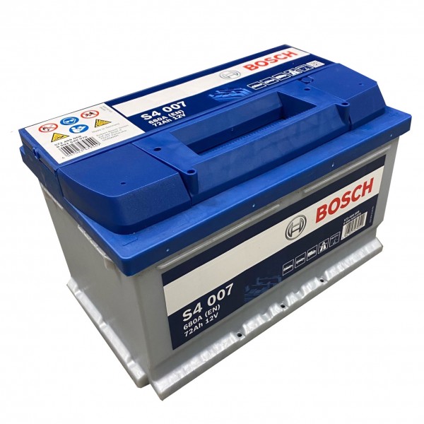 Bosch S4 007 Autobatterie 12V 72Ah 680A