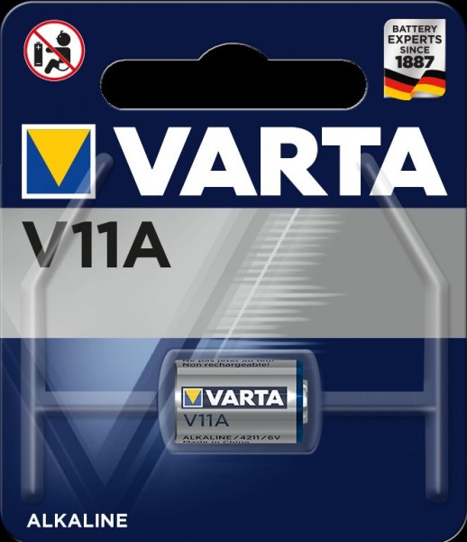 Varta Electronics V11A MN11 Fotobatterie 6V (1er Blister)