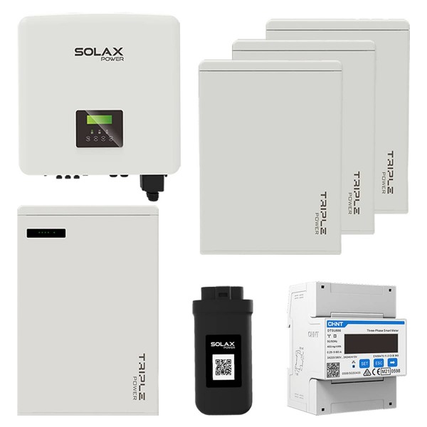 SolaX X3 G4 15kW Hybridwechselrichter mit 23kWh T58 Solarspeicher-Set V