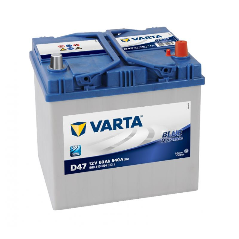 VARTA D47 Blue Dynamic 12V 60Ah 540A Autobatterie 560 410 054, Starterbatterie, Boot, Batterien für