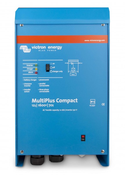 Victron MultiPlus Compact 12/1600/70-16 230V VE.Bus Wechselrichter und Ladegerät