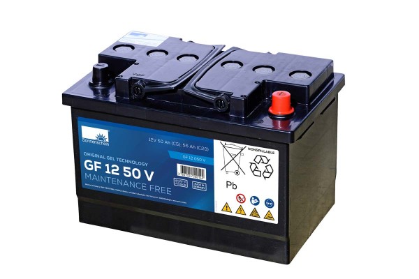 Exide Sonnenschein GF 12 050 V dryfit Blei Gel Antriebsbatterie 12V 50Ah (5h) VRLA