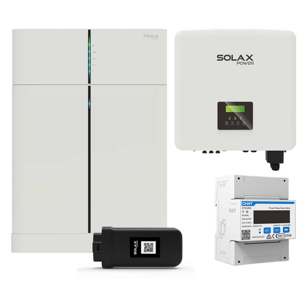 SolaX X3 G4 12kW Hybridwechselrichter mit 9kWh T30 Solarspeicher-Set