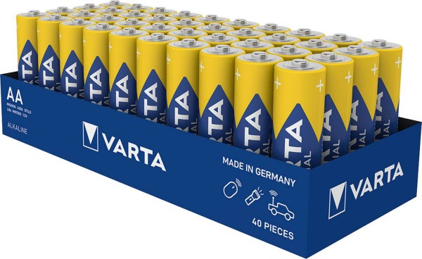 Varta Industrial Pro Mignon AA Batterie 4006 40 Stk. (Tray)