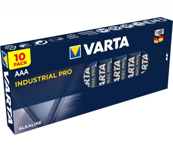Varta Industrial Pro Micro AAA Batterie 4003 10 Stk. (Tray)