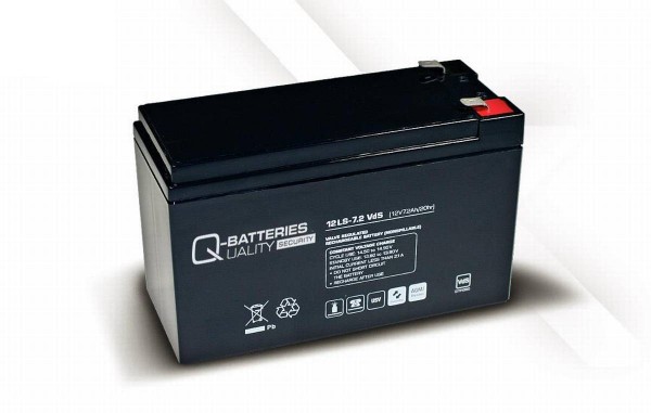 Ersatzbatterie für Effekta USV-Anlage Serie MH, MHD und MTD 7,2Ah 6 Stk.