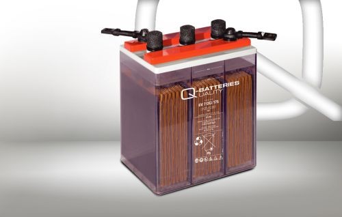 Q-Batteries 2V 10 OGi 250 270AH (C10) stationäre OGi-Batterie mit flüssigem Elektrolyt