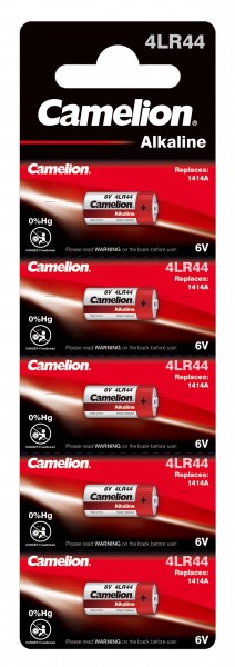 Camelion 4LR44 Alkali-Mangan Batterie (5er Blister)