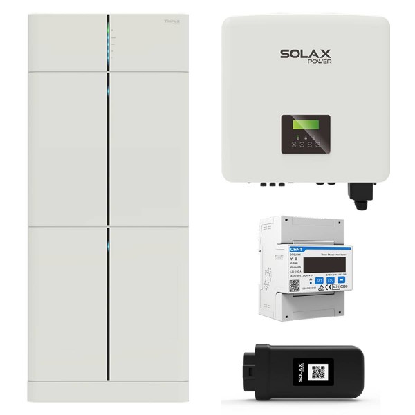 SolaX X3 G4 12kW Hybridwechselrichter mit 6kWh T30 Solarspeicher-Set V