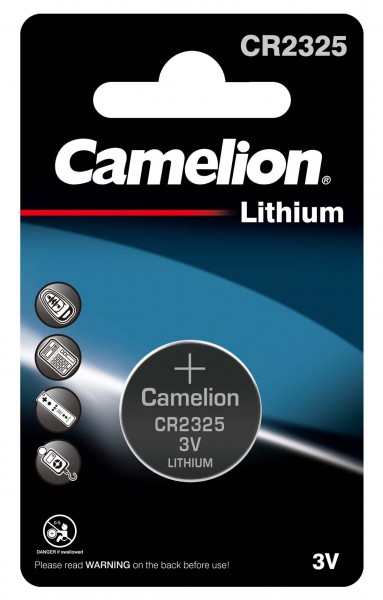 Camelion CR2325 Lithium Knopfzelle (1er Blister)