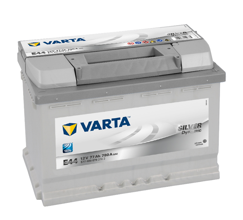 VARTA E44 Silver Dynamic 12V 77Ah 780A Autobatterie 577 400 078, Starterbatterie, Boot, Batterien für
