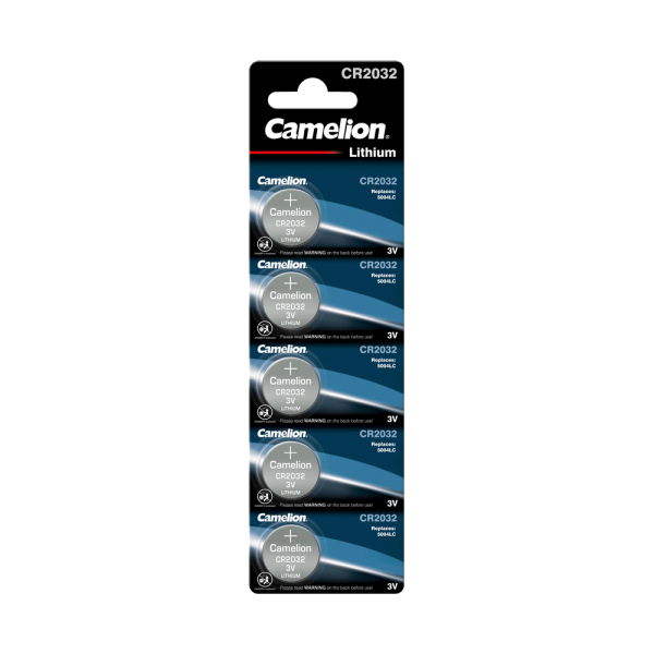 Camelion CR2032 Lithium Knopfzelle (5er Blister)