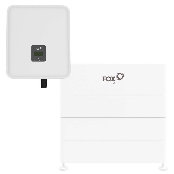 FOX ESS H3 6kW Hybrid Wechselrichter mit 16,12kWh Solarspeicher V