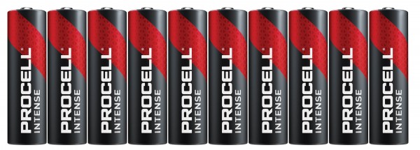 Duracell Procell Alkaline Intense Power LR6 AA Batterie MN 1500, 1,5V 10 Stk. (Box)