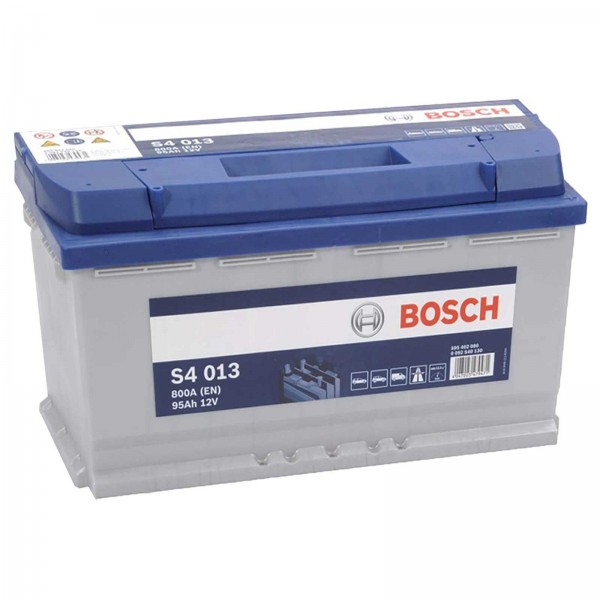 Bosch S4 013 Autobatterie 12V 95Ah 800A, Starterbatterie, Boot, Batterien für