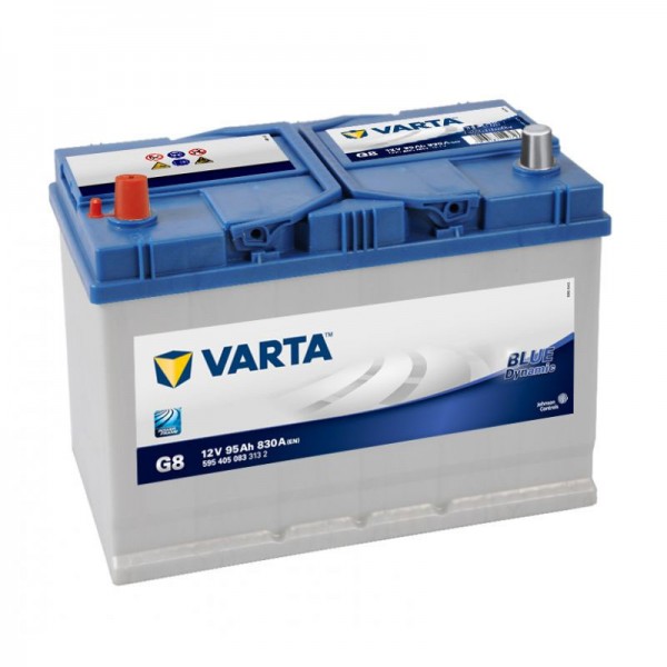 VARTA G8 Blue Dynamic 12V 95Ah 830A Autobatterie 595 405 083, Starterbatterie, Boot, Batterien für