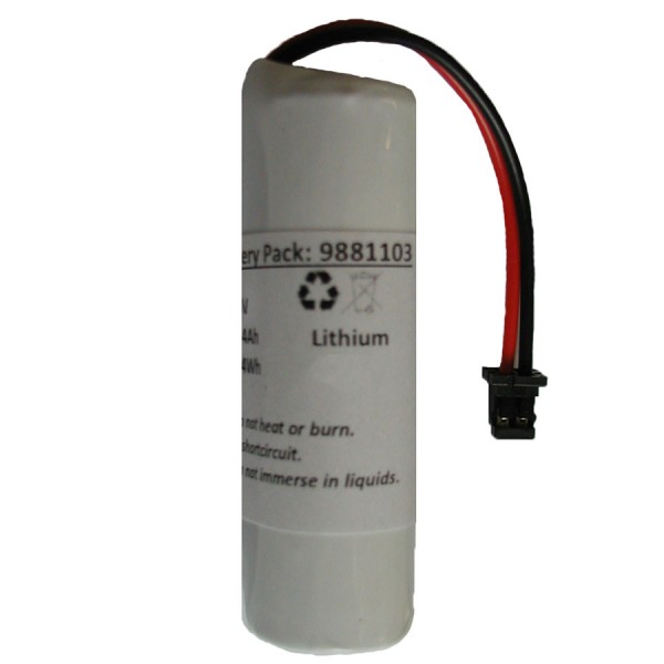 Batteriepack 3,6V 2400mAh Ultralife UHE-ER14505-H für Toshiba ER6VC119A, ER6V-C119B
