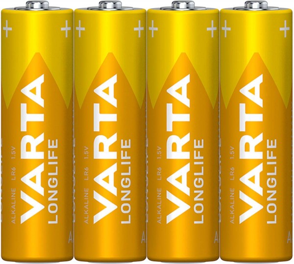 Varta Longlife Mignon AA Batterie 4106 (4er Folie)