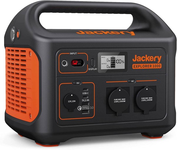 Jackery Explorer 1000 Portable Power Station 1000W 1002Wh tragbarer Stromerzeuger