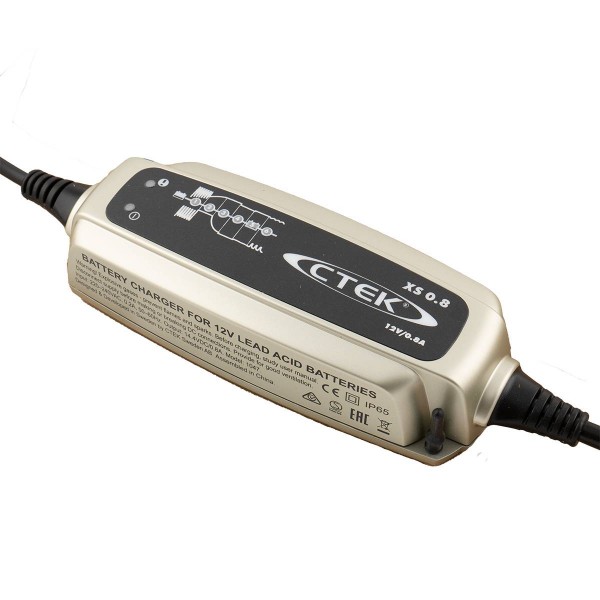 CTEK XS 0.8 Batterie Ladegerät 12V 800mA für Bleiakkus, Ladegeräte aller  Art, Zubehör