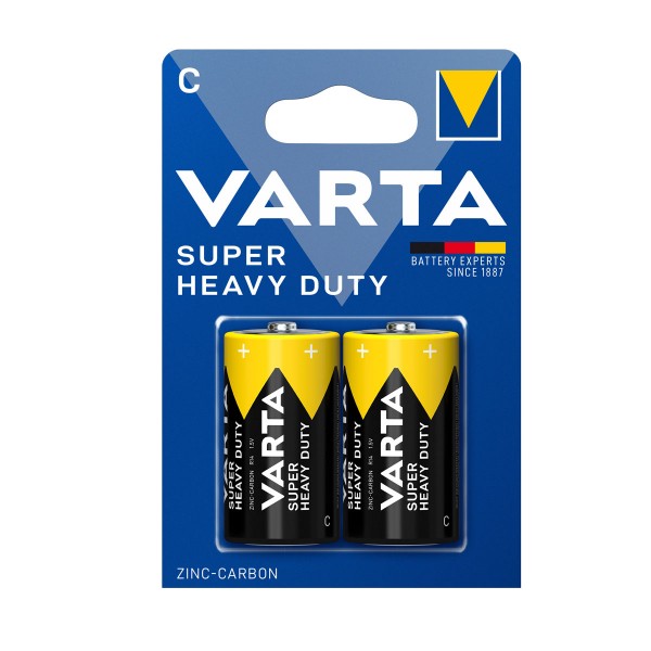 Varta C Super Heavy Duty ZnC (2er Blister)