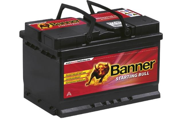 Banner 59533 Starting Bull 12V 95Ah 740A Autobatterie, Starterbatterie, Boot, Batterien für
