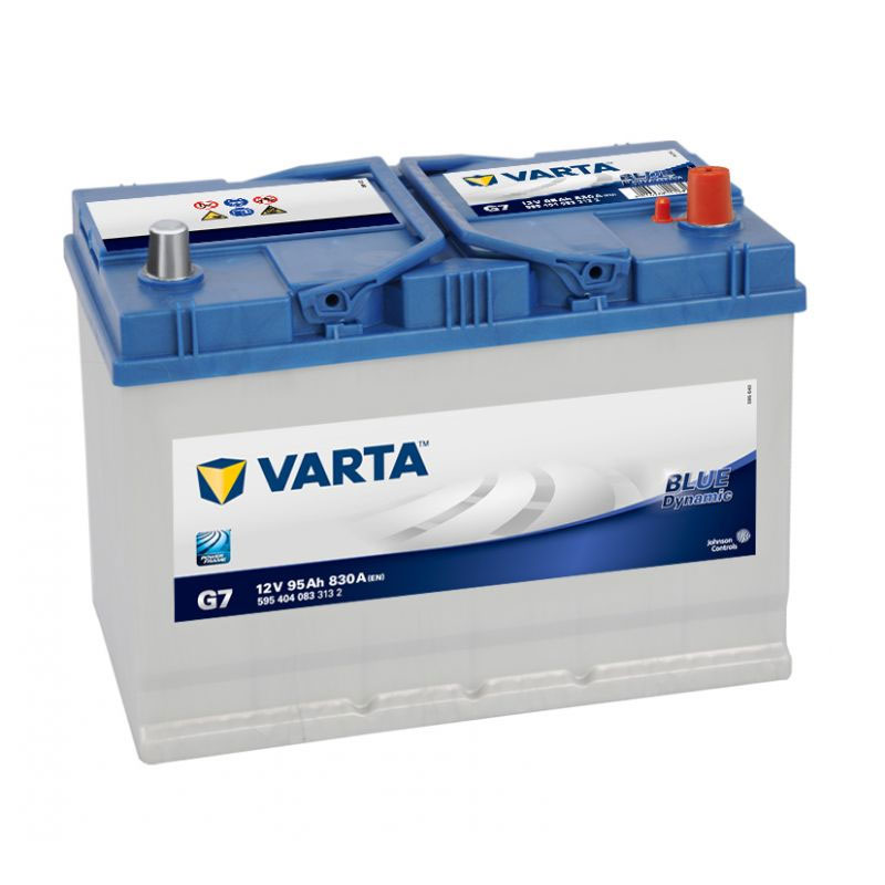 VARTA G7 Blue Dynamic 12V 95Ah 830A Autobatterie 595 404 083, Starterbatterie, Boot, Batterien für