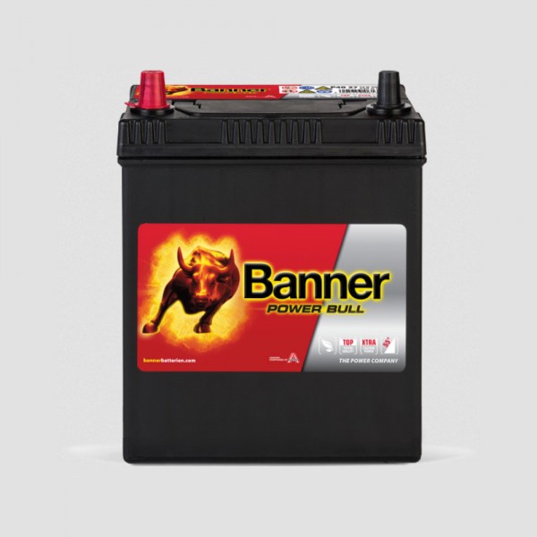 Banner P4027 Power Bull 12V 40Ah 330A Autobatterie