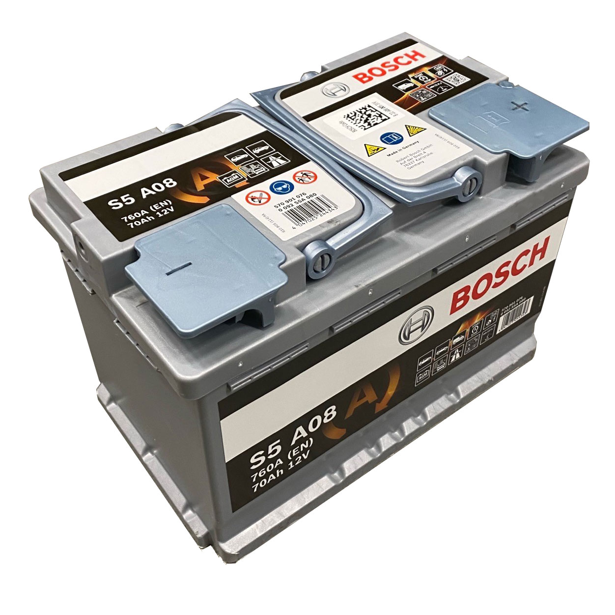 Battery Bosch 12V 70Ah 760A(EN) R+ Start&Stop Bosch 0092S5A080