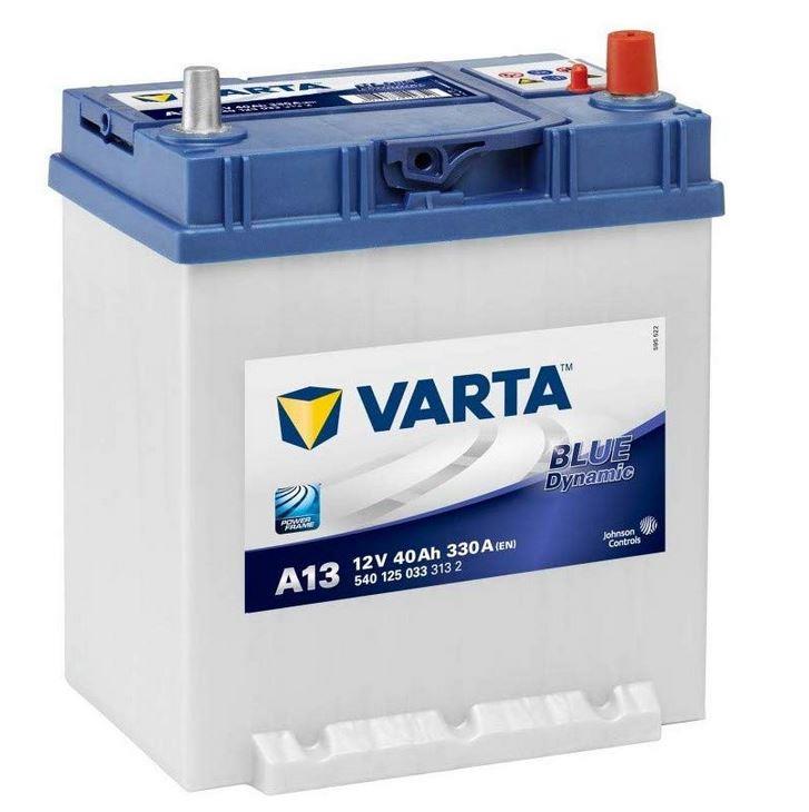VARTA A13 Blue Dynamic 12V 40Ah 330A Autobatterie 540 125 033, Starterbatterie, Boot, Batterien für