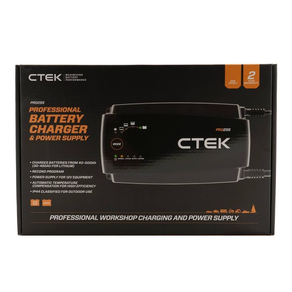 CTEK PRO25S Ladegerät 25A für Blei- und Lithium-Batterien