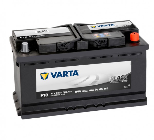 VARTA F10 ProMotive Heavy Duty 12V V 88Ah 680A LKW Batterie 588 038 068
