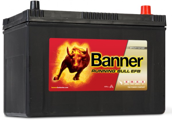 Banner EFB59515 Start-Stop Running Bull 12V 95Ah 760A Autobatterie, Starterbatterie, Boot, Batterien für