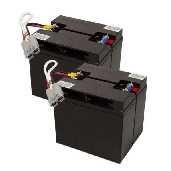 Ersatzakku für APC-Back-UPS RBC11 - fertiges Batterie-Modul zum Austausch Der konfektionierte Batte