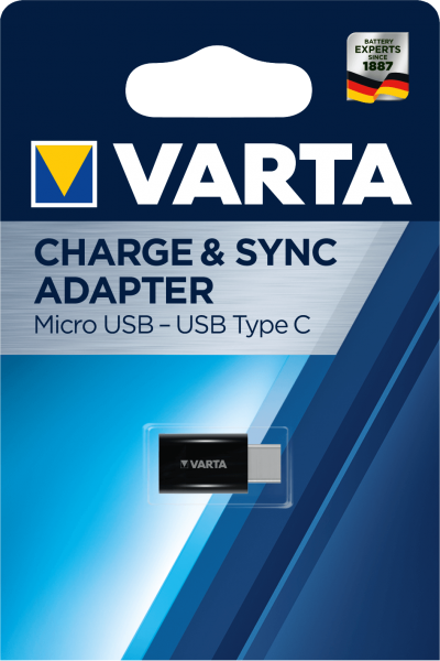 Varta Adapter Micro USB - USB Typ C