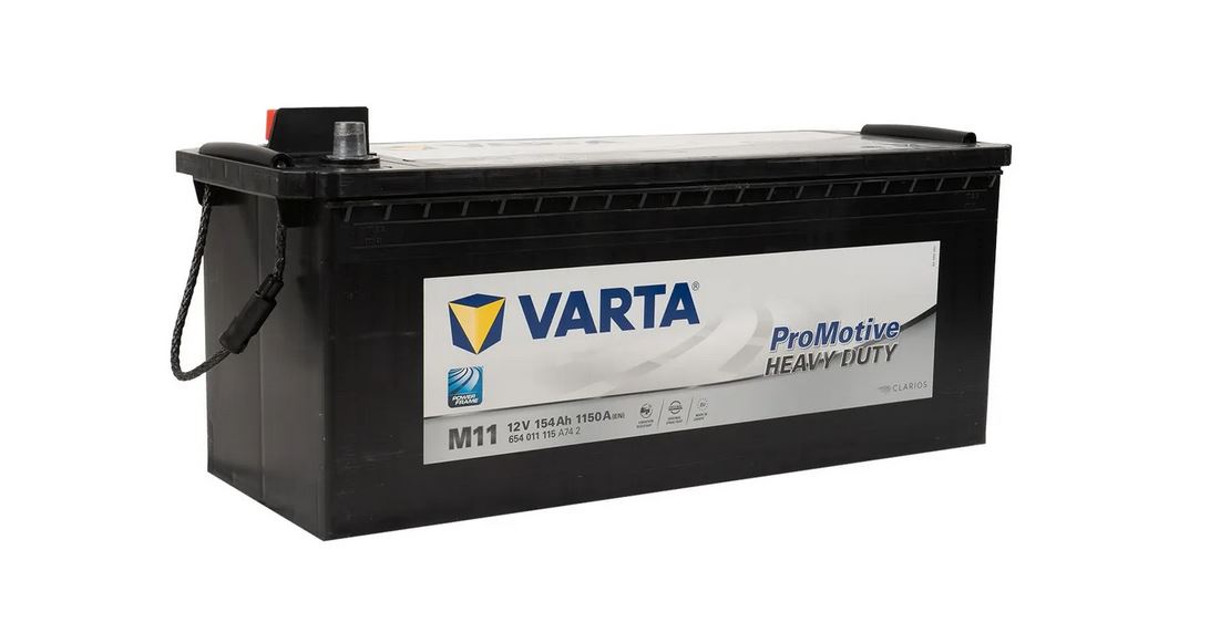 VARTA M11 ProMotive Heavy Duty 12V 154Ah 1150A LKW Batterie 654 011 115, Starterbatterie, Caravan, Batterien für